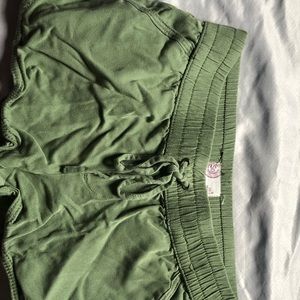 Girls green shorts